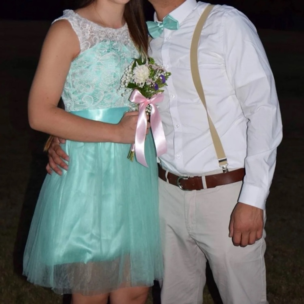 Mint Green Dress